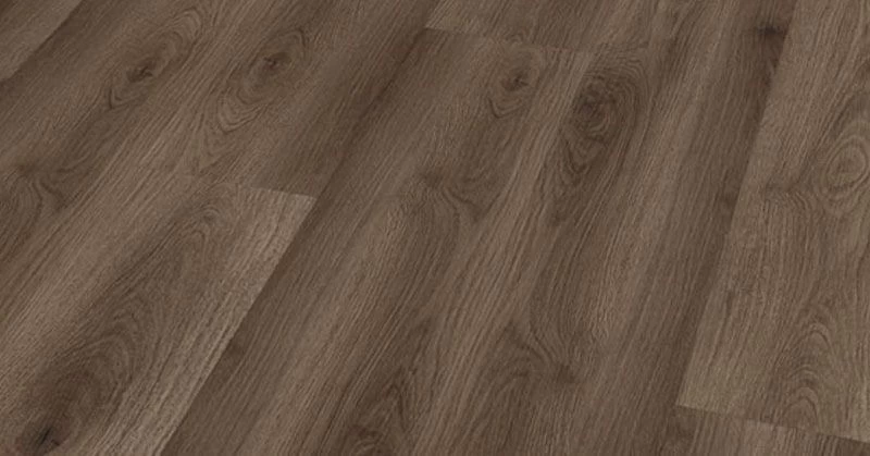 Klick-Vinylboden Eiche Cognac LHD Mit Integr. Trittschalldämmung