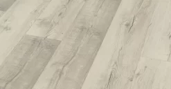 Klick-Vinylboden Eiche Weiß-grau Rustikal XXL LHD Mit Integr. Trittschalldämmung