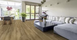 Klick-Vinylboden Eiche Astig Natur Rustikal XXL LHD Mit Integr. Trittschalldämmung