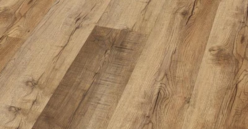 Klick-Vinylboden Eiche Lebhaft Rustikal LHD Mit Integr. Trittschalldämmung