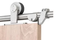 Schiebetürbeschlag-Set Nobel Edelstahl Für Holztüren