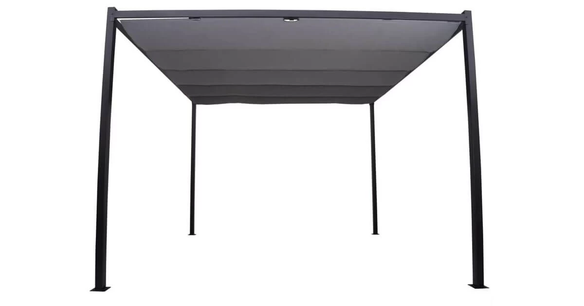 Sens-Line Pavillon Athene 3x3m Pergola Sonnendach