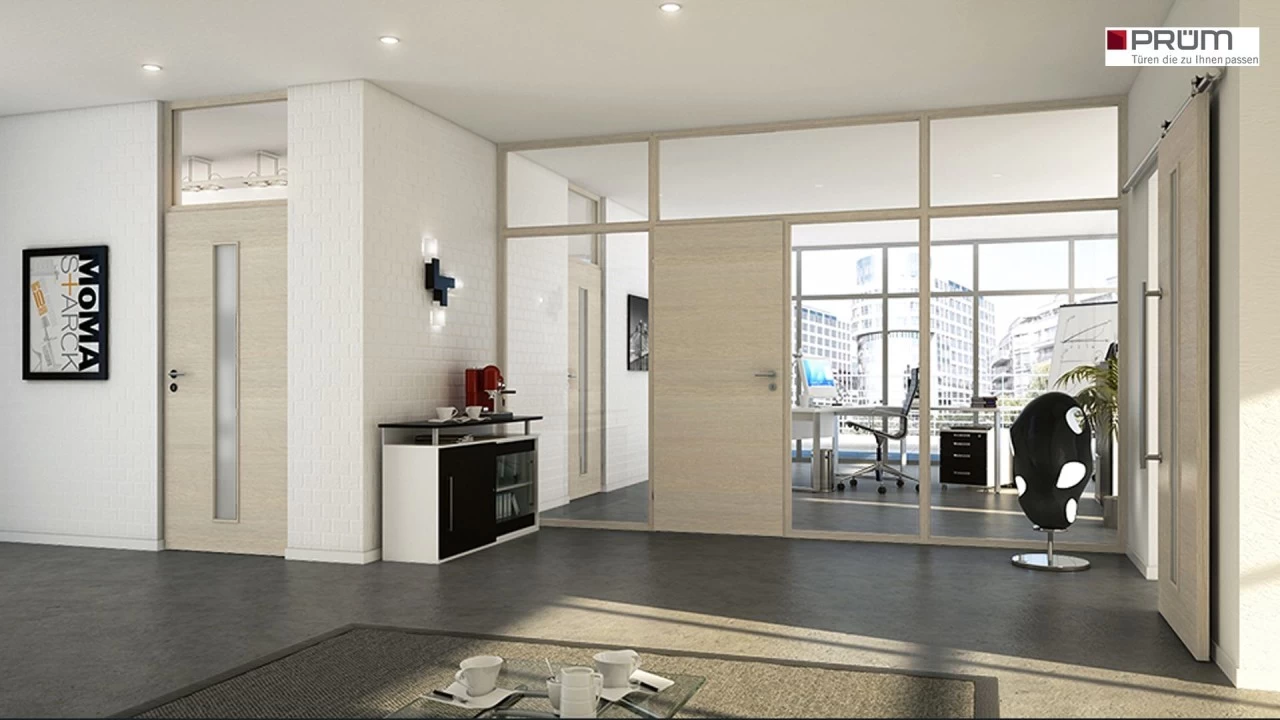 Prüm CPL Touch Pinie DQ Wohnungsabschluss-Türblatt Rundkante – Bild 3