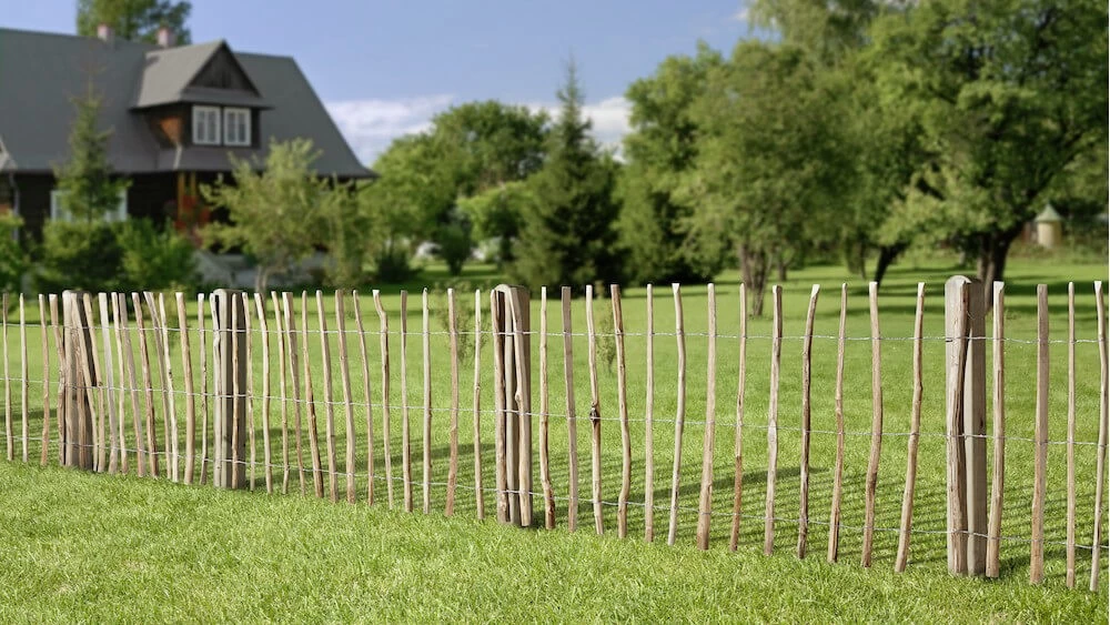 Rollzaun Haselnuss 90 Oder 120 Cm Hoch – Bild 4