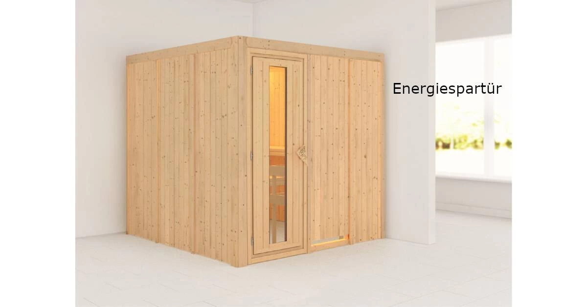 Karibu Sauna Rodin Ohne Ofen – Bild 8