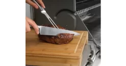 Napoleon PRO Schneidebrett Mit Edelstahl-Schalen