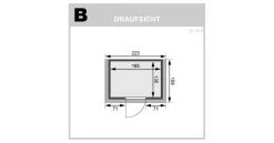 Karibu Sauna Selena Mit Dachkranz + 9kW Saunaofen Mit Integrierter Steuerung
