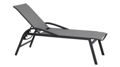 Siena Garden Gartenliege Milos Matt-Anthrazit