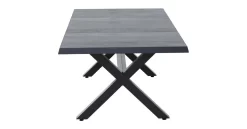 SIENA GARDEN Sincro Ausziehtisch Wood Grey 200/260x100 Cm