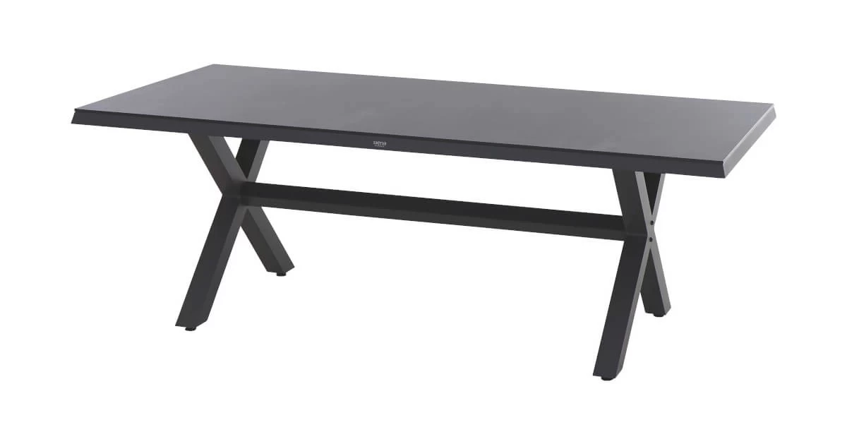 SIENA GARDEN Sincro Gartentisch Ferro HPL 200x100 Cm – Bild 6