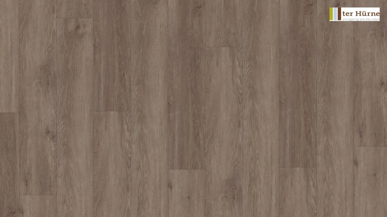 Ter Hürne Design-Vinylboden Eiche Canberra Graubraun I06 – Bild 5