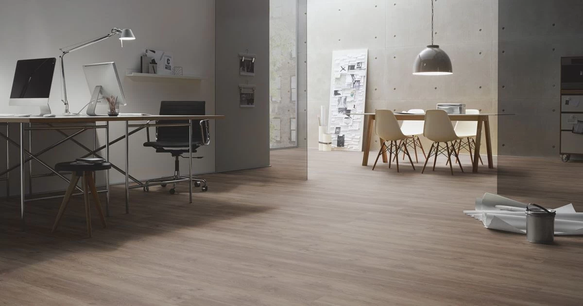 Ter Hürne Design-Vinylboden Eiche Canberra Graubraun I06