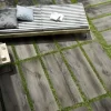 Aktion Terrassenplatte Outdoor Holzoptik Grau