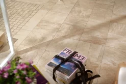 Aktion Terrassenplatte Outdoor Natursteinoptik Quarzbeige