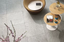 Aktion Terrassenplatte Outdoor Natursteinoptik Quarzgrau