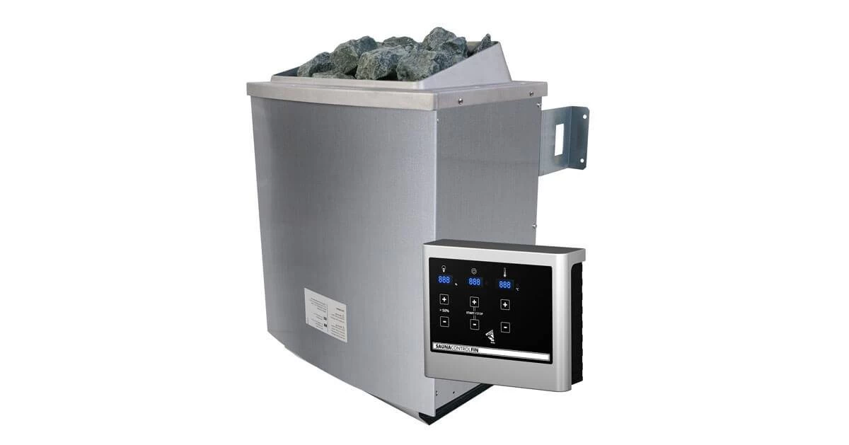 Karibu Tilda Ecksauna + 9kW Saunaofen Mit Externer Steuerung Easy – Bild 4