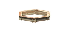Traumgarten Sechseck Sandkasten Beo 174 Cm