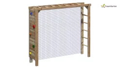 Traumgarten Winnetoo Klettertor Lärche 240 X 52 X 209 Cm