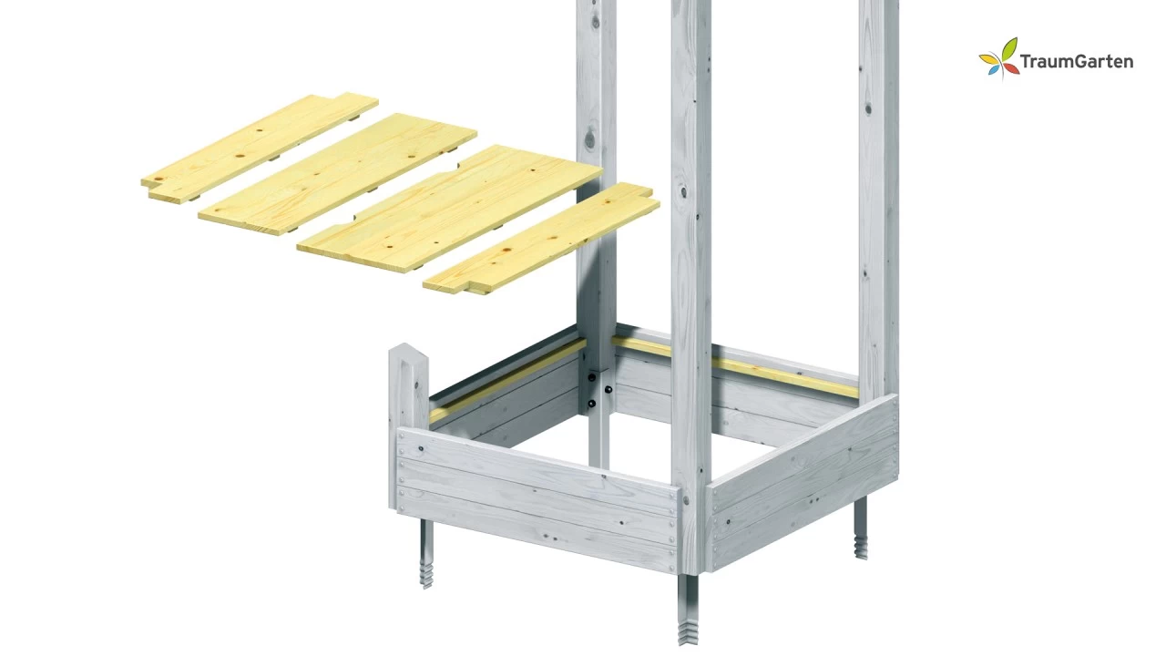 Traumgarten Winnetoo Sandkastendeckel Turm