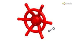 Traumgarten Winnetoo Steuerrad Farbig