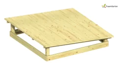 Traumgarten Winnetoo GIGA Pult-Dach Holz