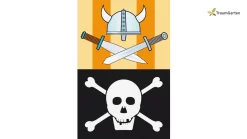 Traumgarten Winnetoo Flaggenset BOYS 2 Stück