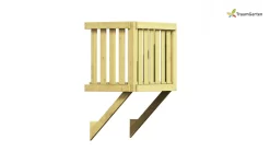 Traumgarten Winnetoo Balkon 71 X 113 X 89 Cm