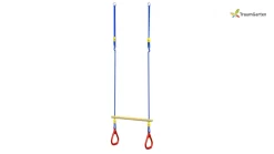 Traumgarten Winnetoo Holztrapez Mit Ringen Farbig