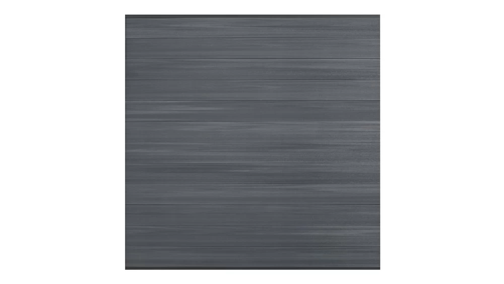 System WPC Classic Zaunfeld Set Coextrudiert Grau Steckzaun (ohne Alupfosten Anthrazit) – Bild 5