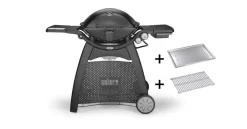 Weber Gasgrill Q 3200 Black Mit Rollwagen