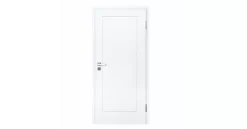 Wunderwerk Türblatt Weißlack 9016 Madrid Mit Kassettenfräsung RSP Zimmertür