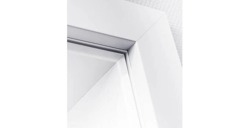 Wunderwerk Türblatt Weißlack 9016 Vigo Mit Kassettenfräsung RSP Zimmertür – Bild 2