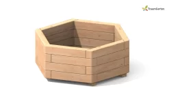 Traumgarten Altai Sechseck Pflanzkasten 75 X 29 Cm Lärche