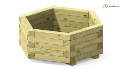 Traumgarten Sechseck Pflanzkasten 100 X 38 Cm Nadelholz