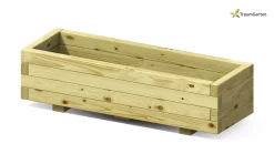 Traumgarten Viereck Pflanzkasten 40 X 120 X 31 Cm Nadelholz