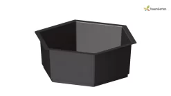 Traumgarten Einsatz Für Sechseck Pflanzkasten D 100 Cm