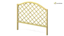 Traumgarten Bogengitter 120 Cm Nadelholz