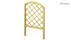 Traumgarten Bogengitter 60 Cm Nadelholz