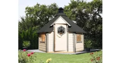 Wolff Finnhaus Grillkota Knud Naturbelassen