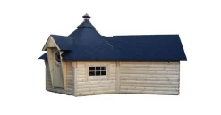 Wolff Finnhaus Grillkota Premium Samu Naturbelassen