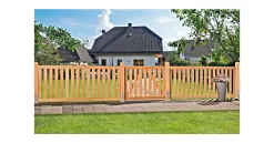 Vorgartenzaun Tor Sanam Lärche Natur