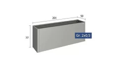 Biohort Hochbeet 201 X 53 X 77 Cm (BxTxH) Lieferbar In 3 Farben