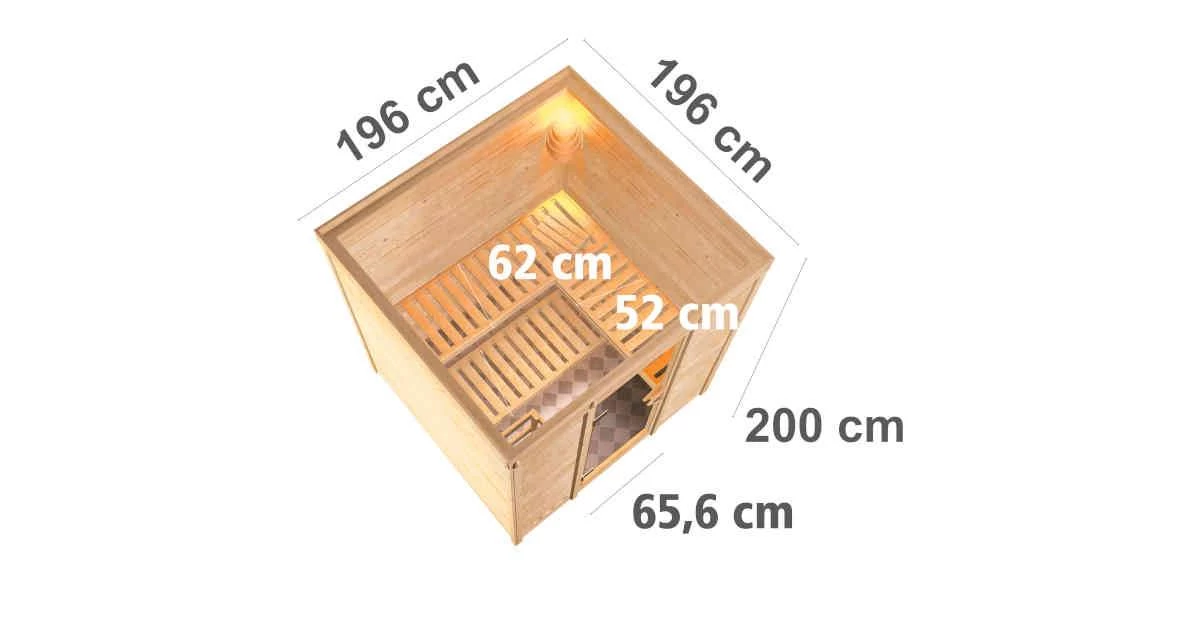 Karibu Sauna Mojave Ohne Ofen