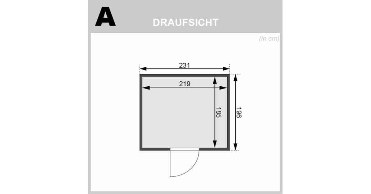 Karibu Sauna Sonara Ohne Ofen – Bild 5