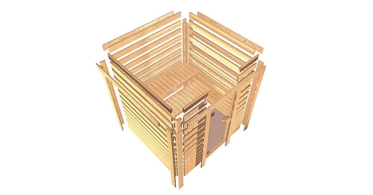 Karibu Sauna Sonara Ohne Ofen – Bild 8