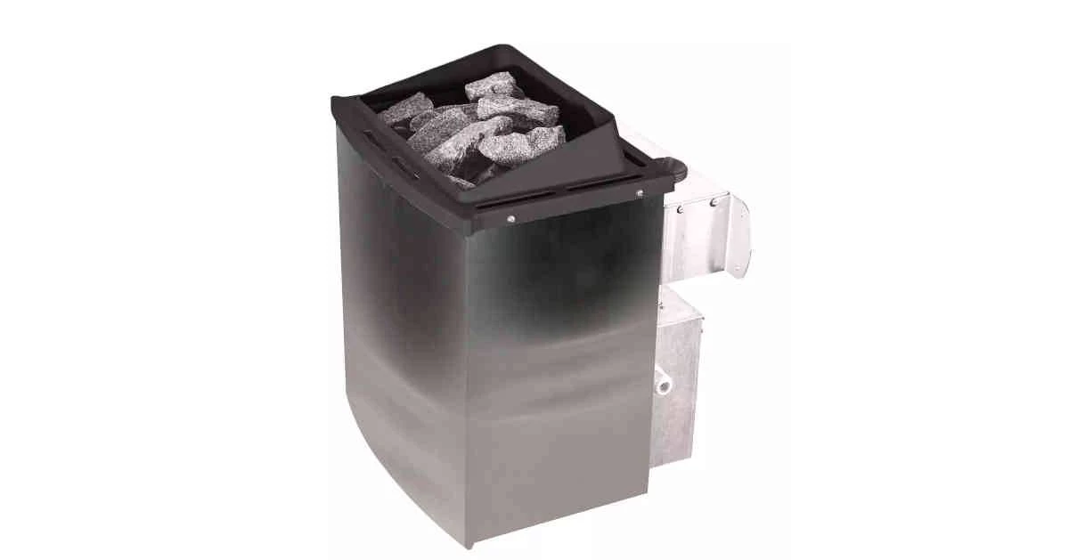 Karibu Sauna Sodin + 9kW Saunaofen Mit Integrierter Steuerung – Bild 9