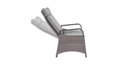 Gartenmöbel Set Mit Sincro Ausziehtisch 200/260x100cm Und 4x Dining Sessel Komido ähnlich Corido