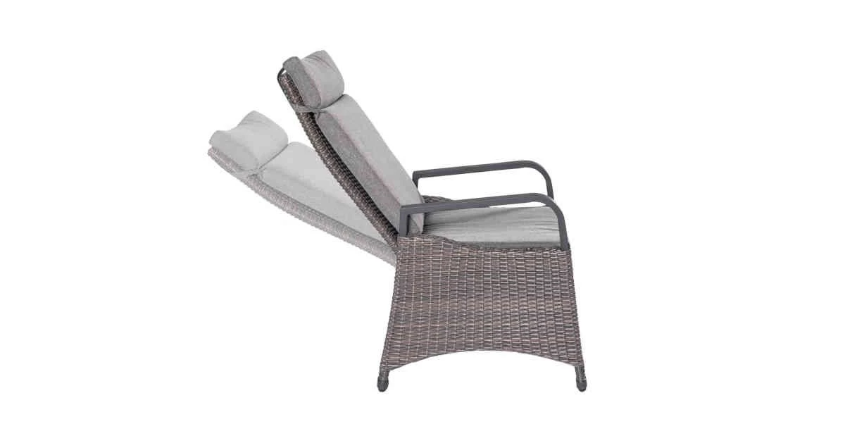 Gartenmöbel Set Mit Sincro Ausziehtisch 200/260x100cm Und 4x Dining Sessel Komido ähnlich Corido