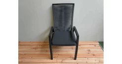 Gartenmöbel 6er Set Keramo Dining Set Mit Diwo Rope-Sessel