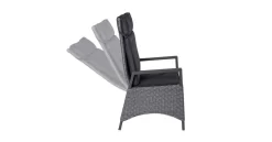 Gartenmöbel 8er Set Keramo Dining Set Grau Mix